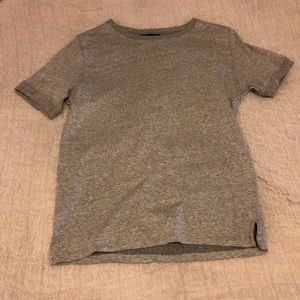 APC short sleeve linen-cotton top